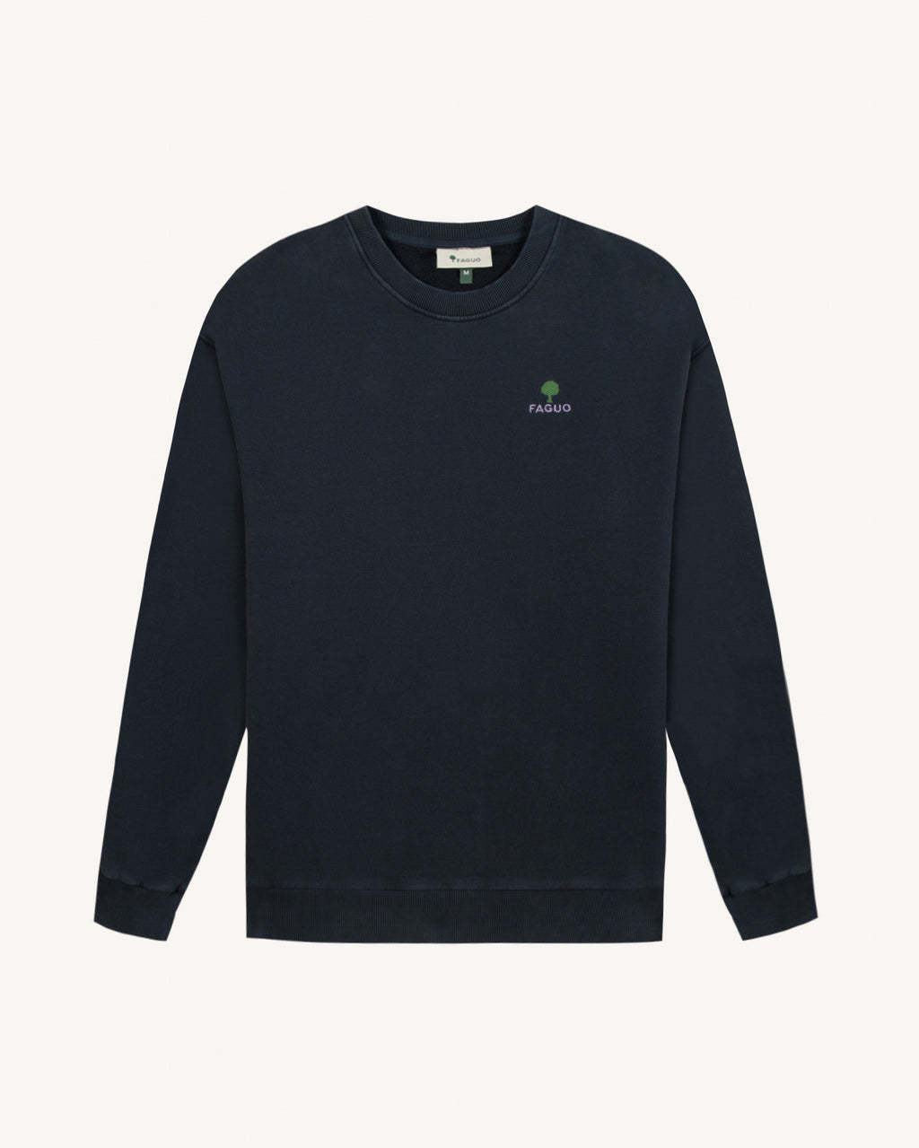 Sweat marine grisé coton - FANGO