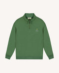 Fir green cotton sweatshirt - AMBOISE