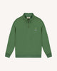 Fir green cotton sweatshirt - AMBOISE