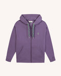 Sweat a capuche violet coton - MESNIL OS