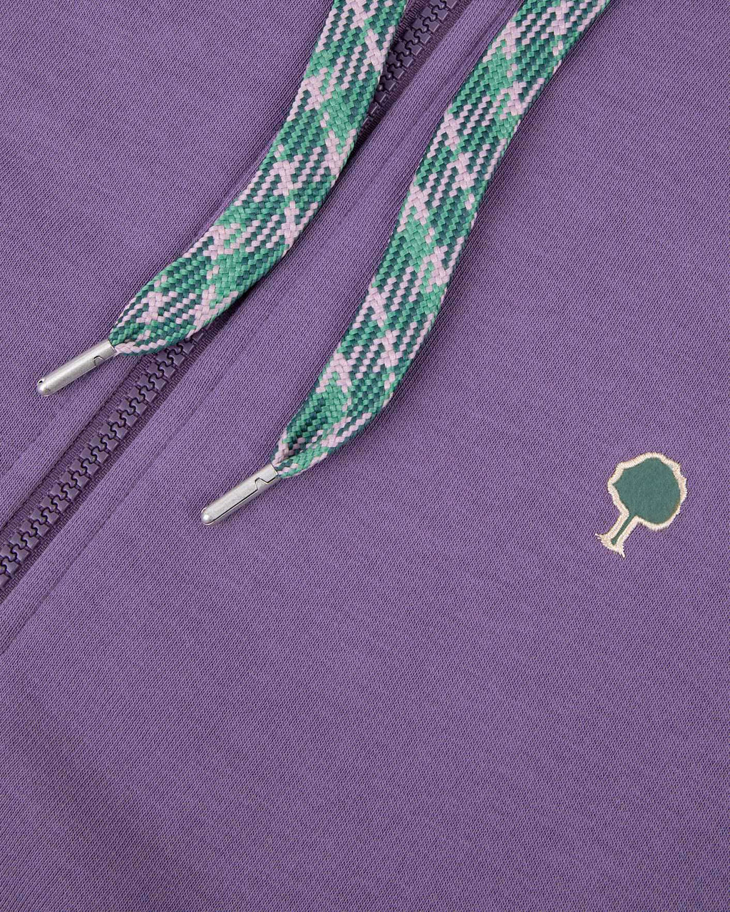 Sweat a capuche violet coton - MESNIL OS
