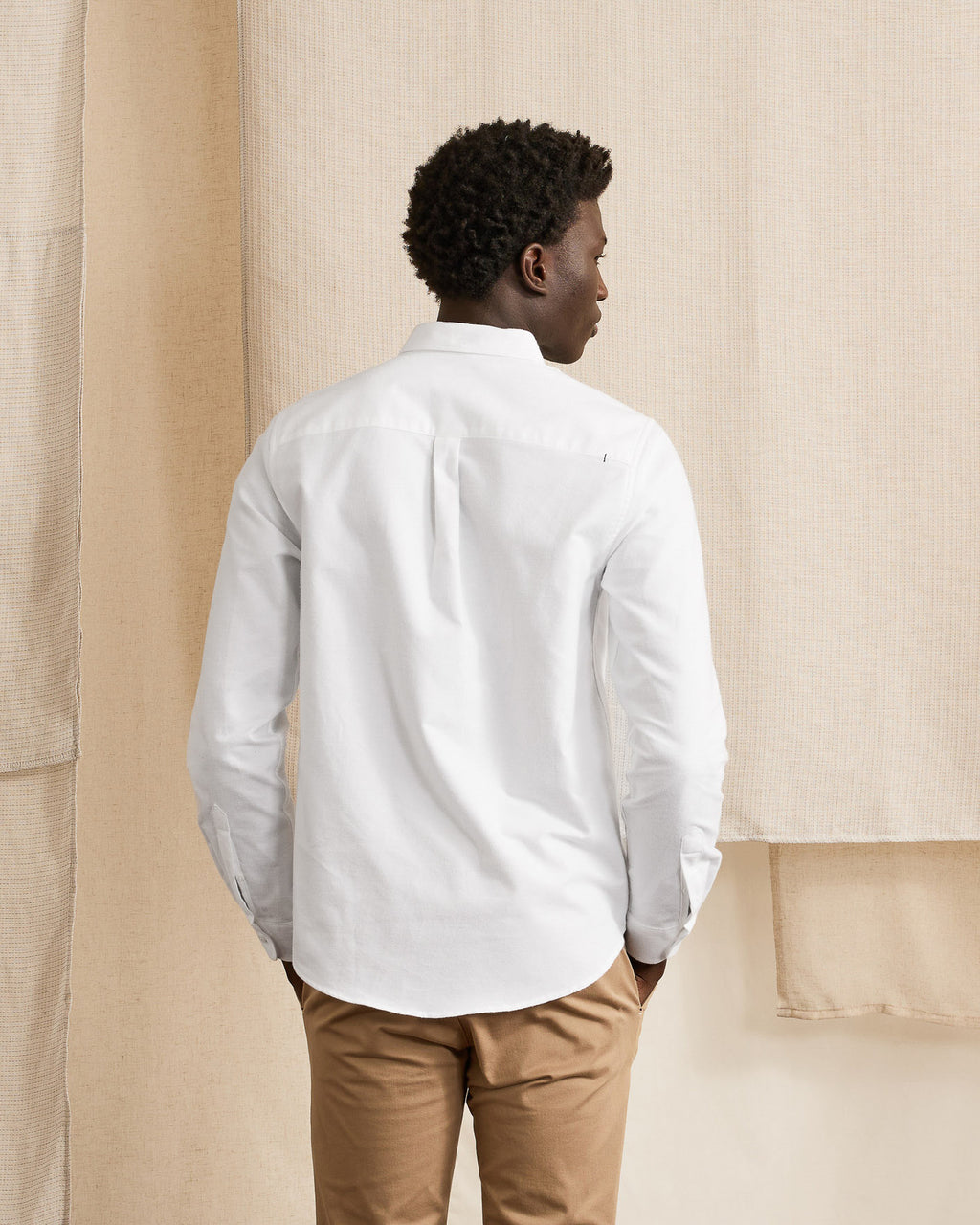 Chemise écru coton - IVOY