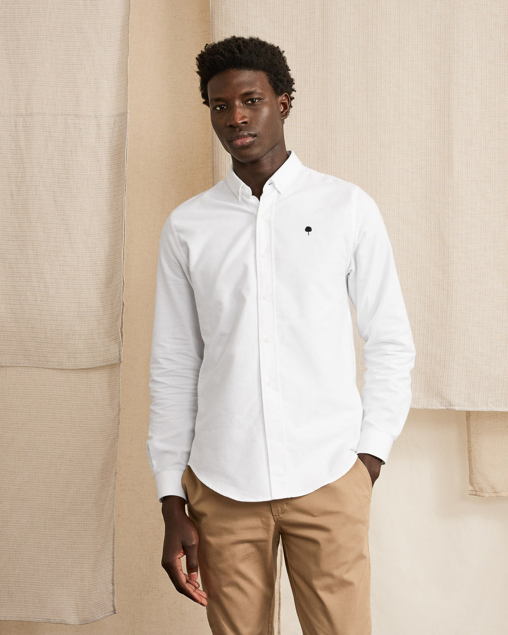 Chemise écru coton - IVOY