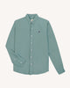 Chemise vert d'eau coton - IVOY