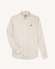Chemise crème & beige clair coton - IVOY