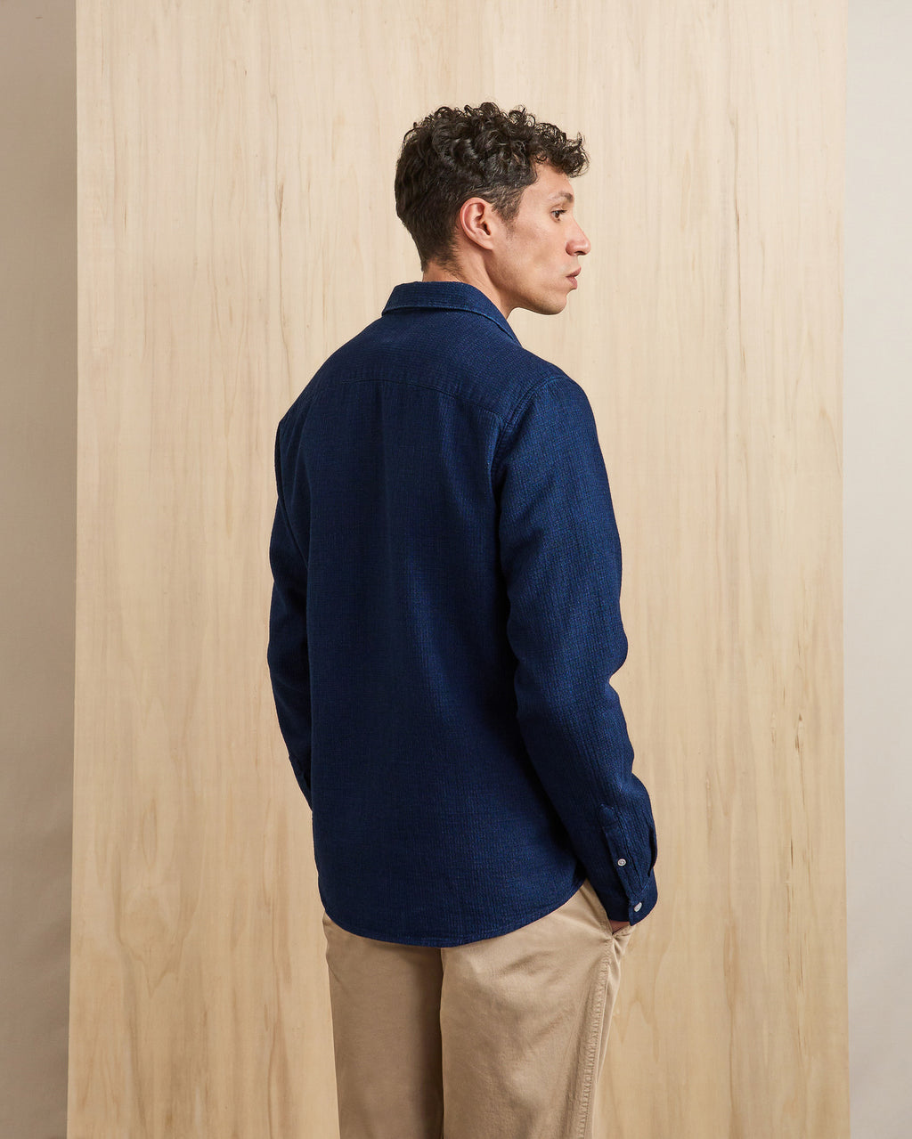 Chemise denim brut coton recyclé - IRATY