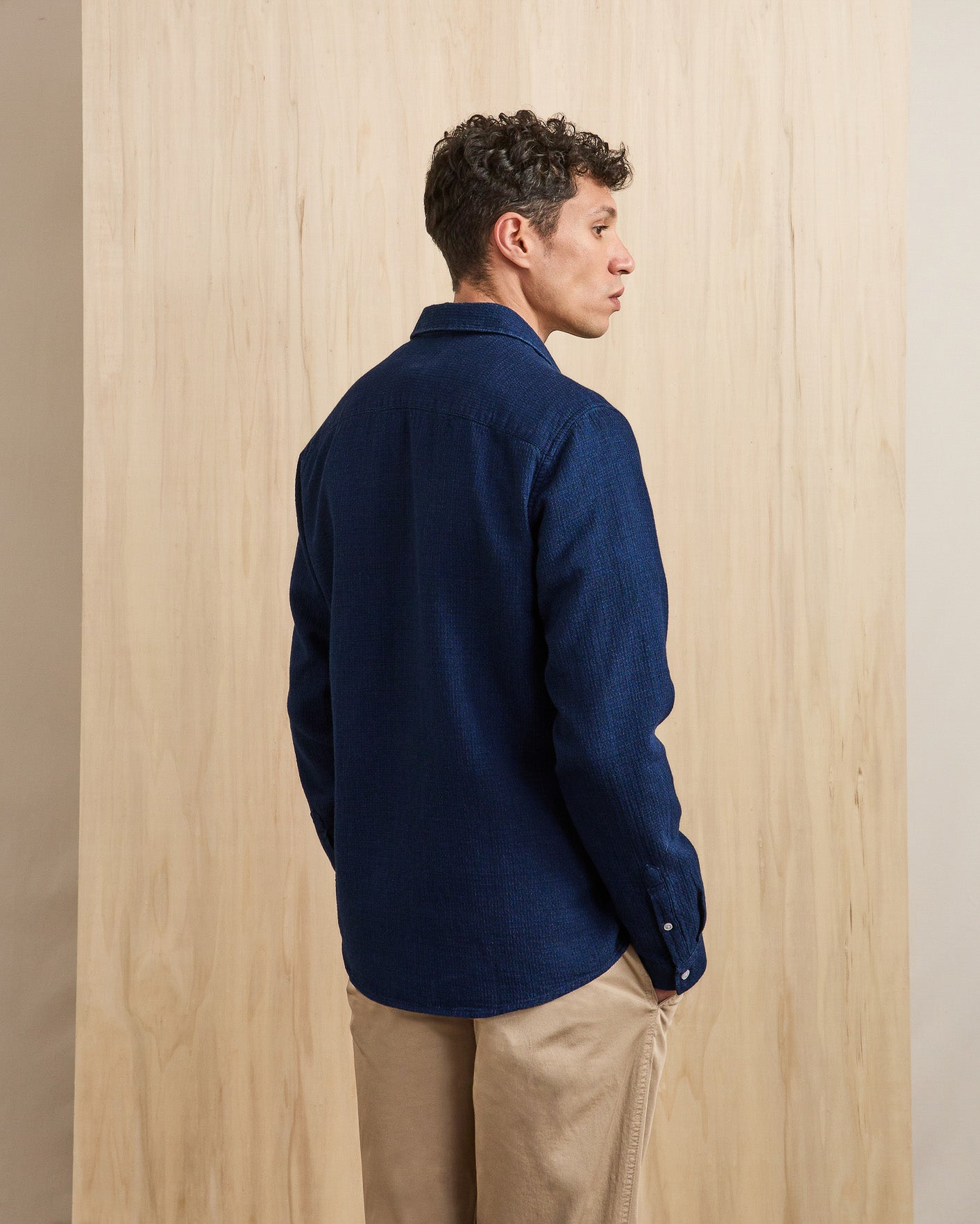 Chemise denim brut coton recyclé - IRATY