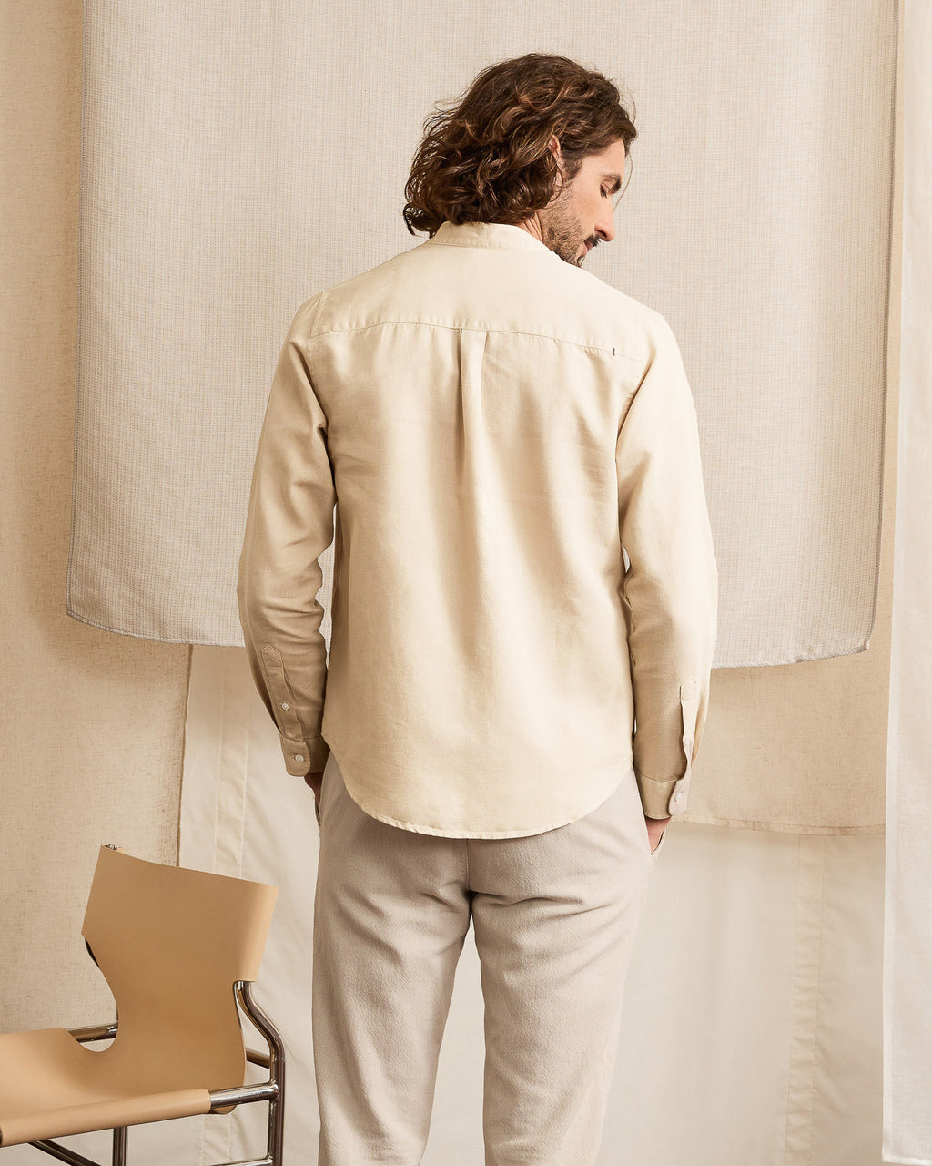 Chemise écru coton - CHIAVARI