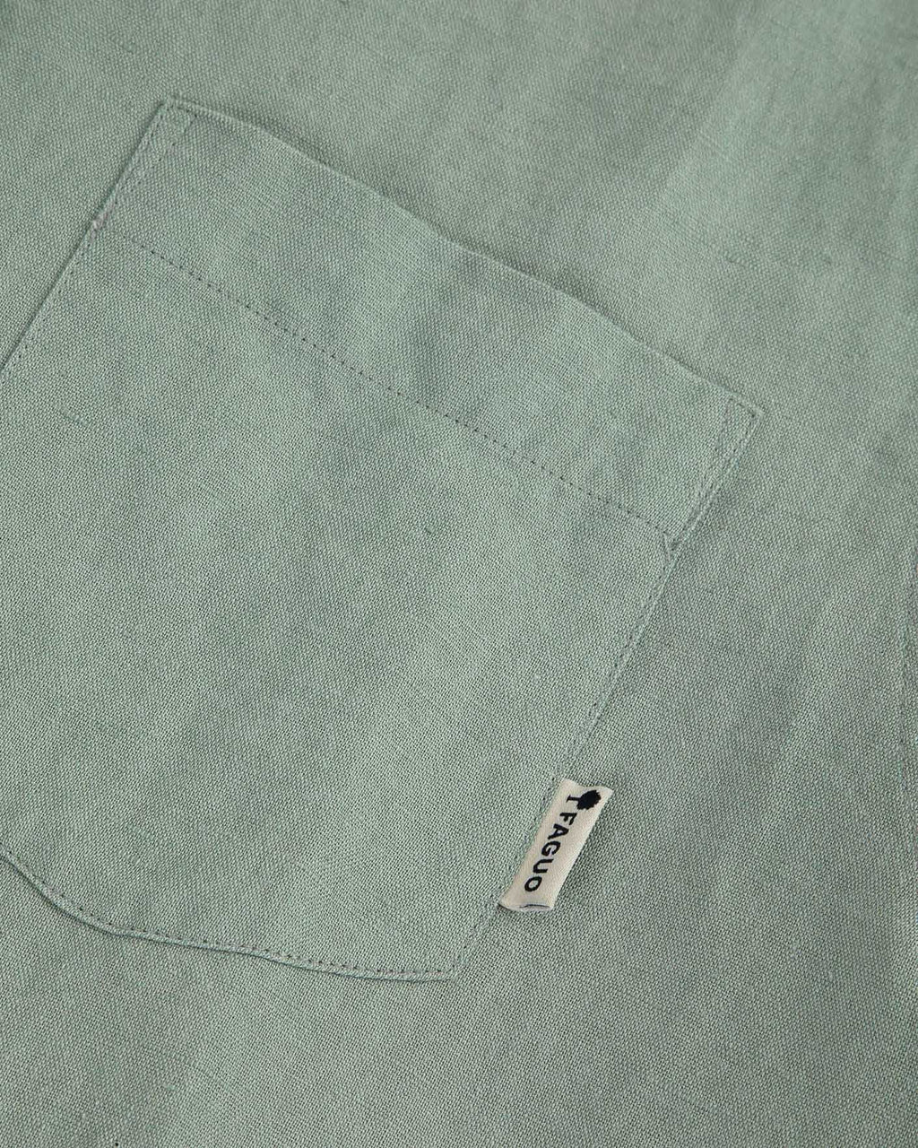 Chemise vert clair coton - CHIAVARI