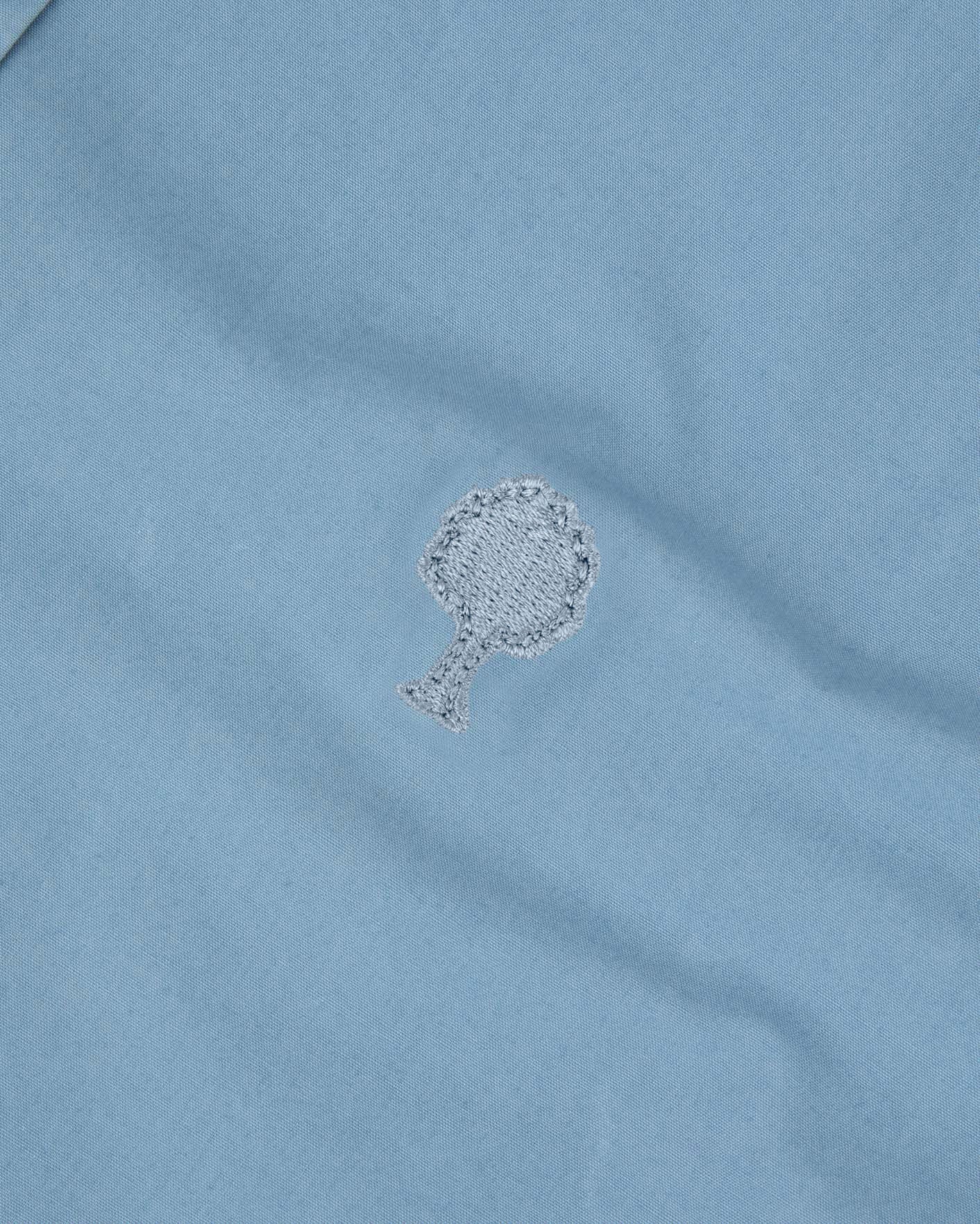 Medium blue cotton shirt - IRATY