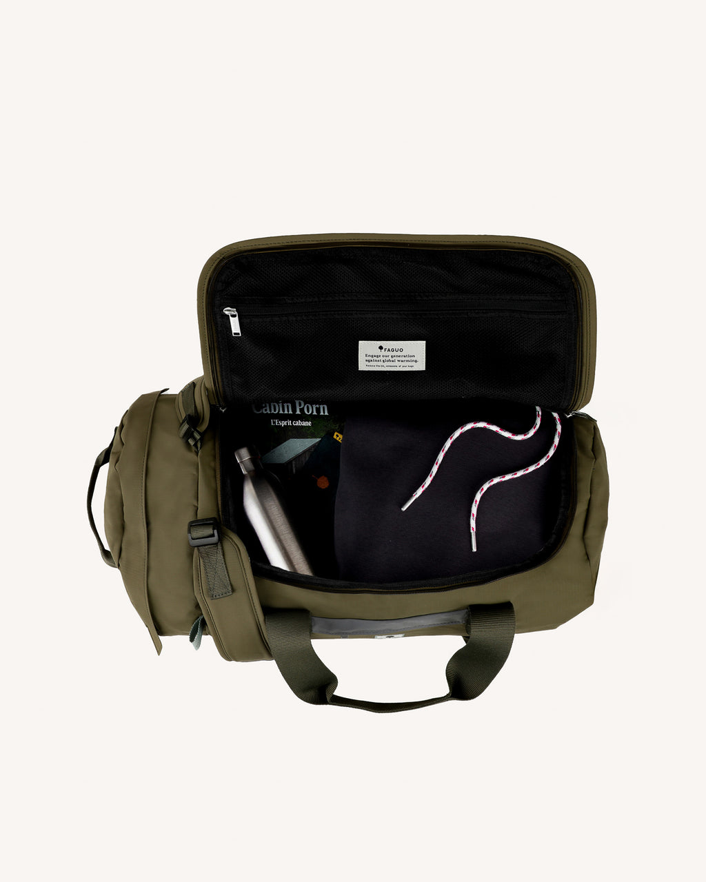 Sac de voyage vert olive - BIG DUFFLE