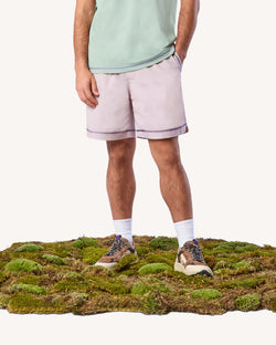 Greyish pink cotton shorts - MILLY OTD