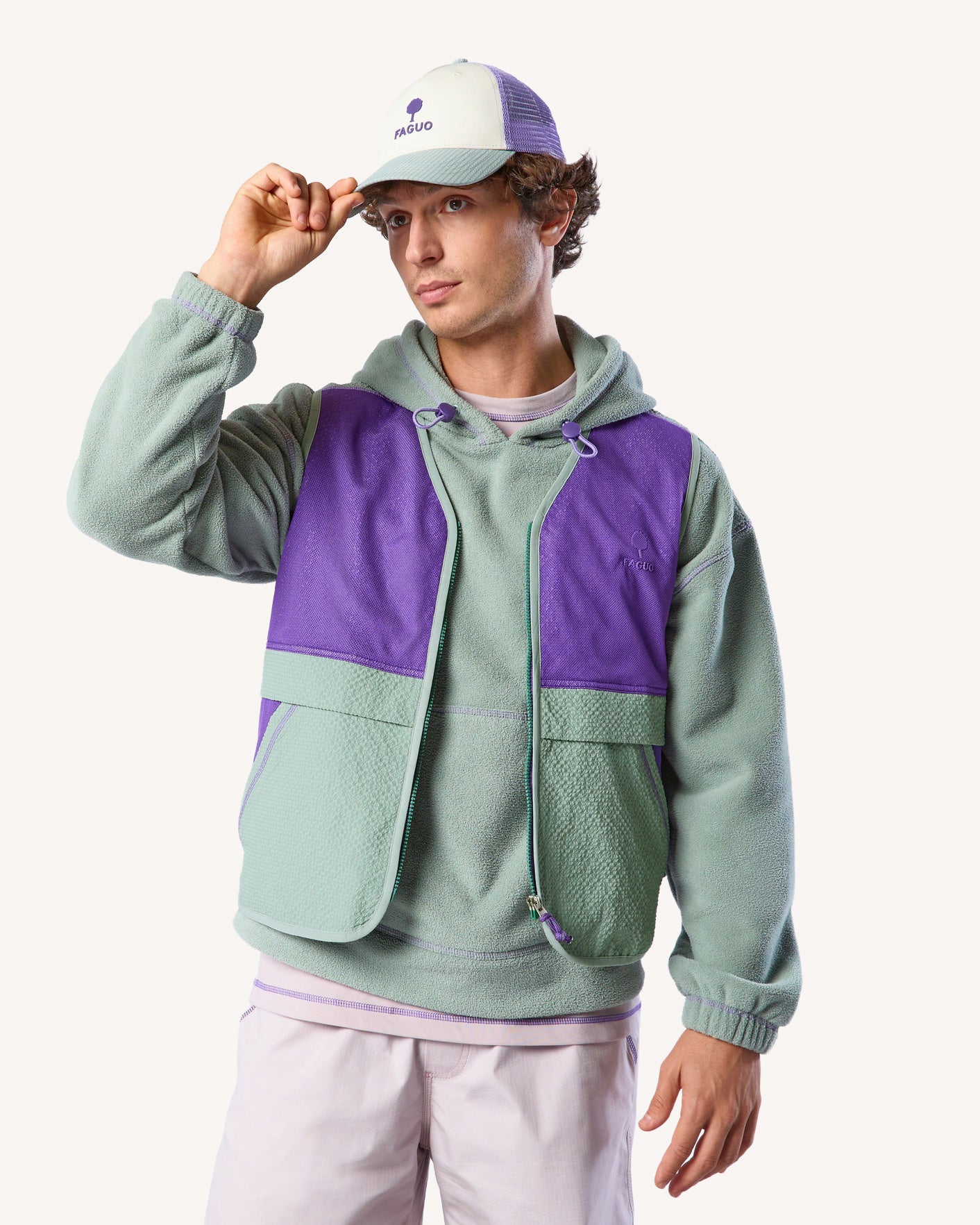 Veste vert clair - LOUDEAC