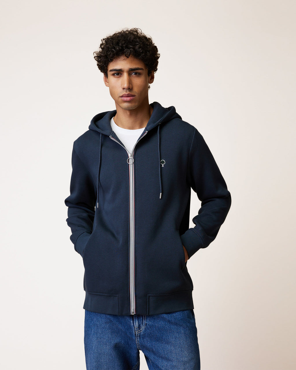 sweat-a-capuche-bleu-marine-coton-modele-mesnil-S3