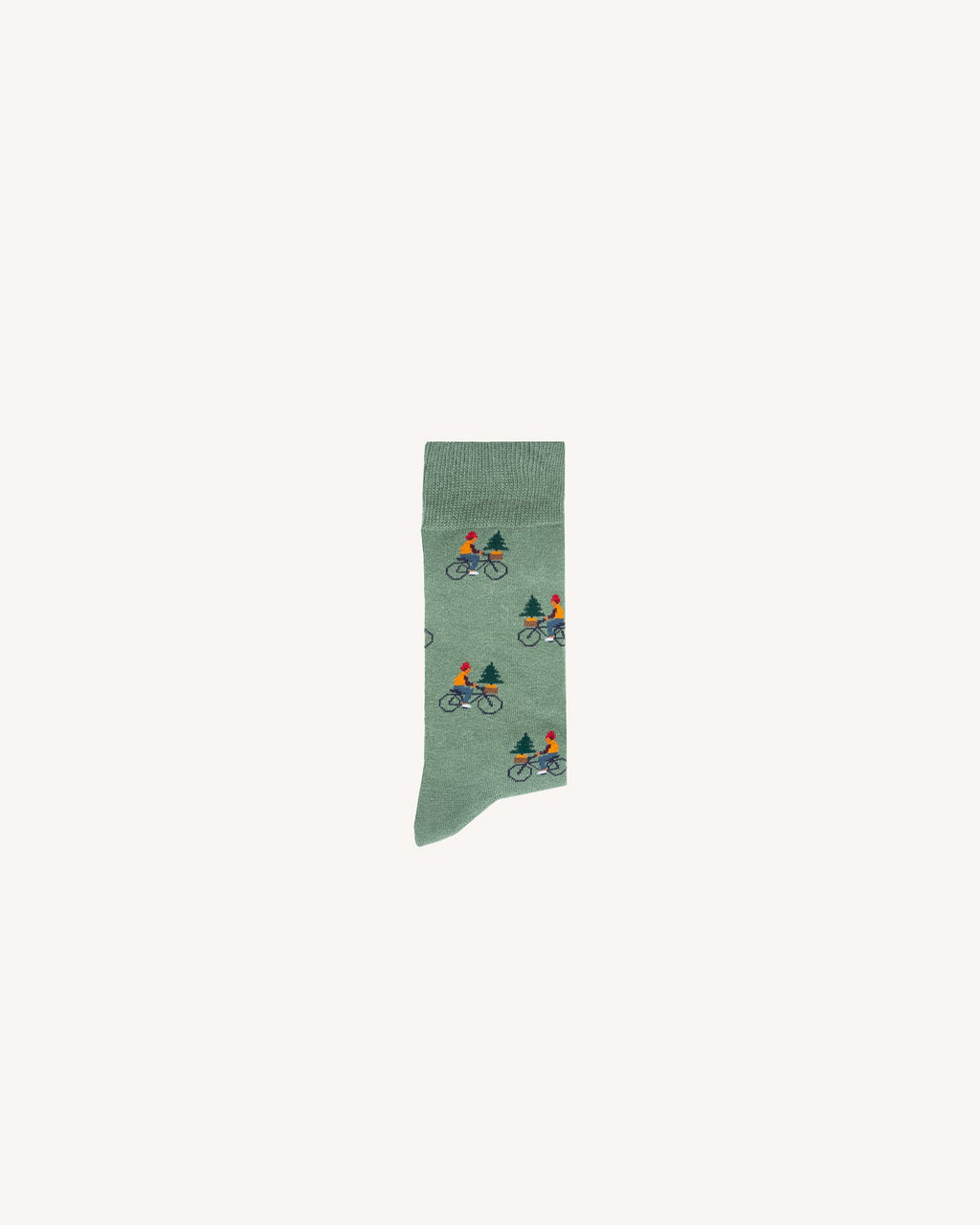 dark-green-multicolour-recycled-cotton-polyester-socks-x3-model-P3