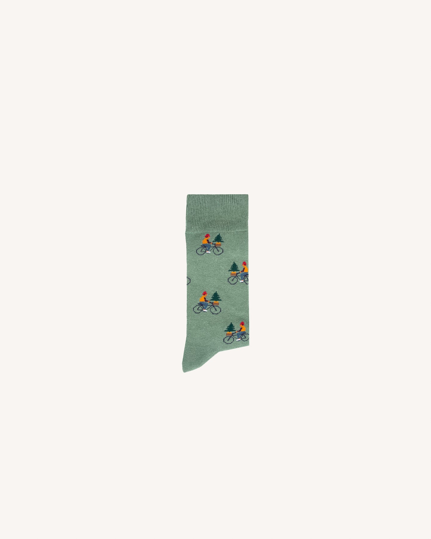 dark-green-multicolour-recycled-cotton-polyester-socks-x3-model-P3