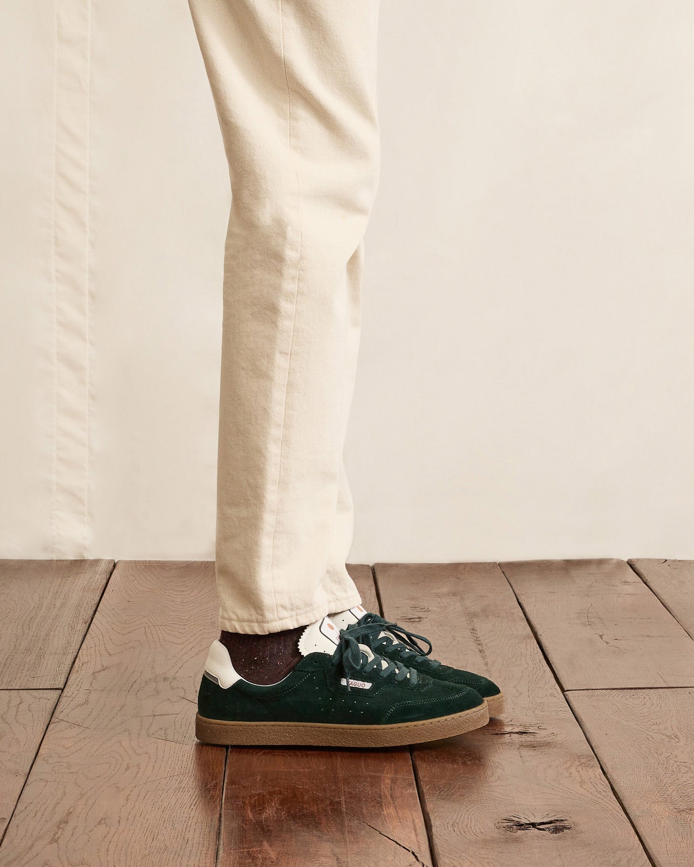 baskets-vertes-cuir-suede-modele-lumbo-P8