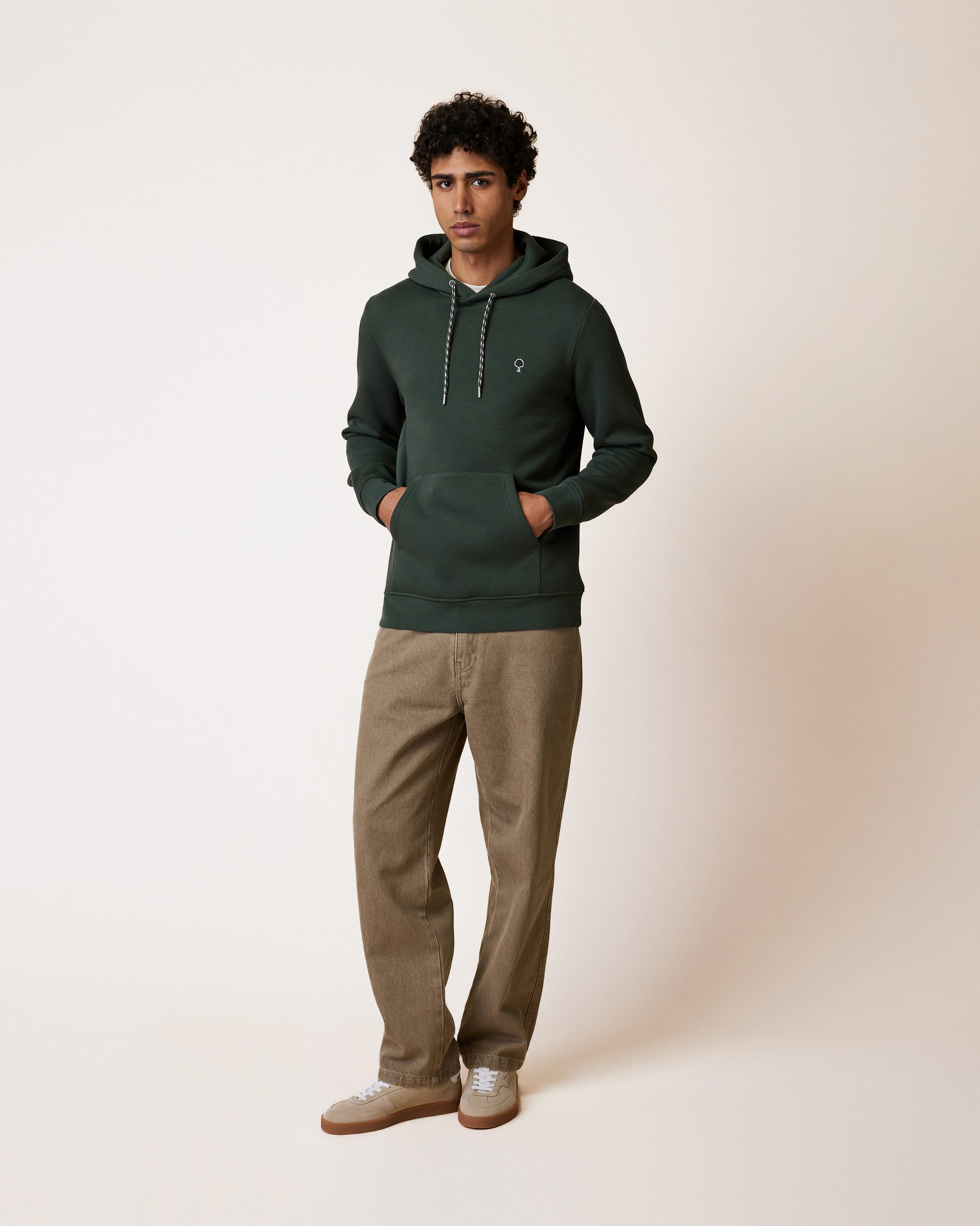 sweat-vert-fonce-coton-recycle-modele-dirac-S1