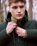 dark-green-recycled-cotton-polyamide-coat-cheverny-model-P5