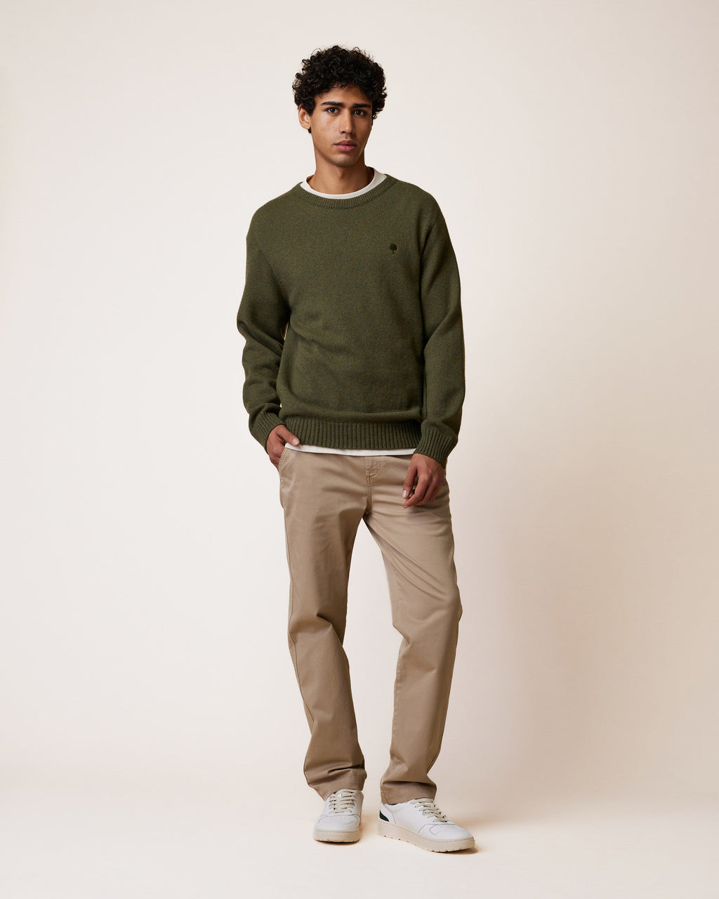 pantalon-beige-coton-compak-coton-recycle-modele-brix-regular-S1