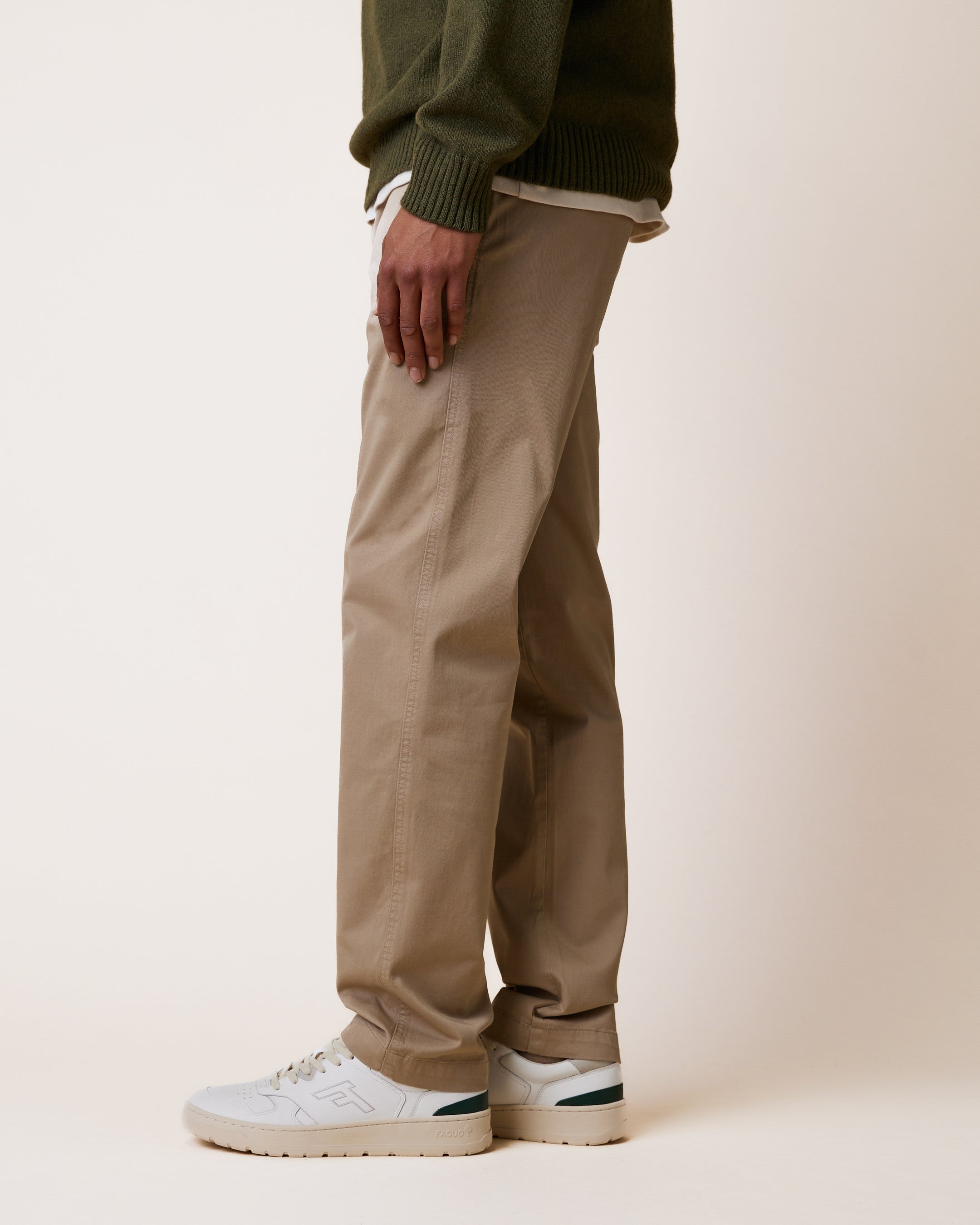 pantalon-beige-coton-compak-coton-recycle-modele-brix-regular-S2