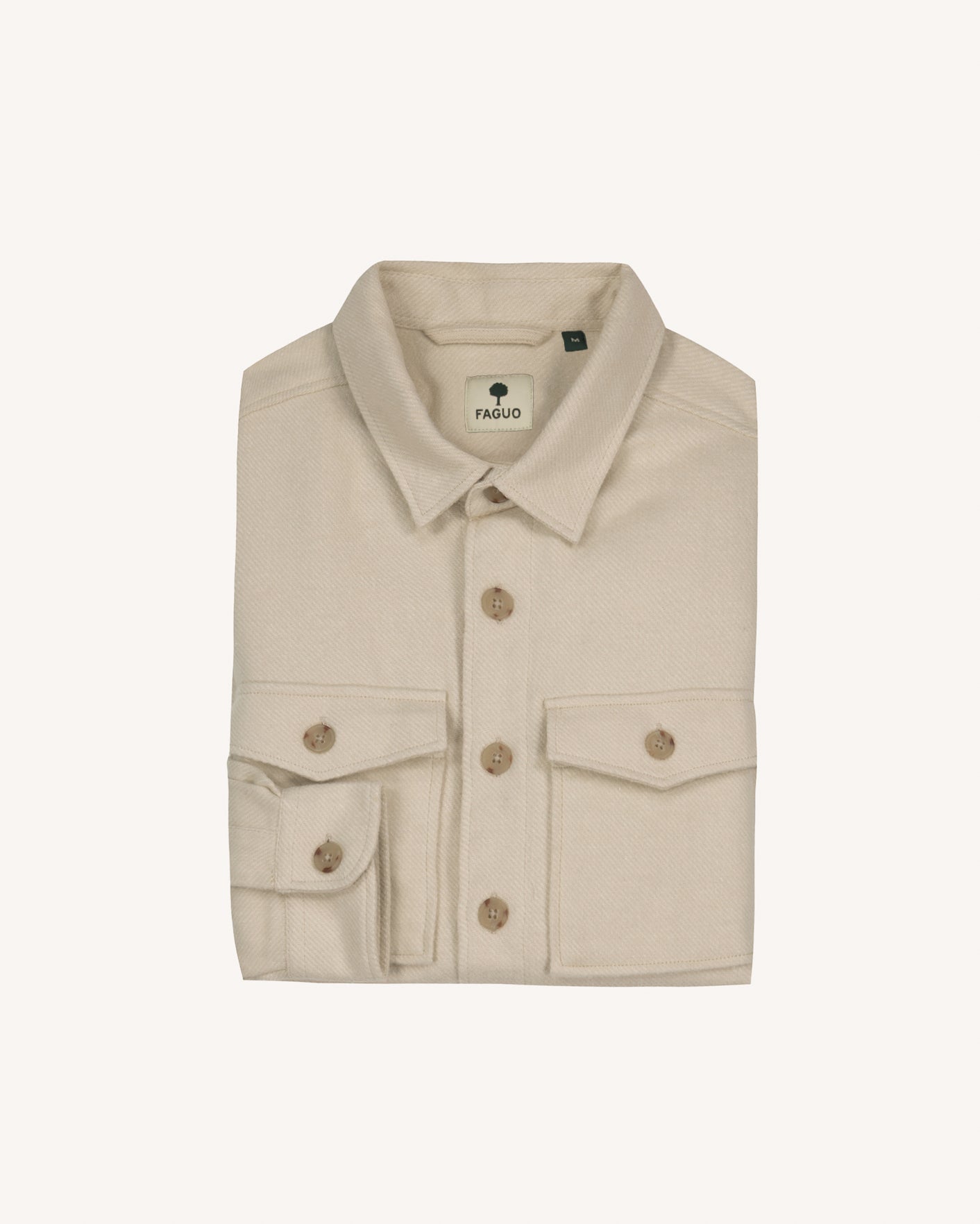 chemise-beige-fonce-coton-modele-flavigny-P2