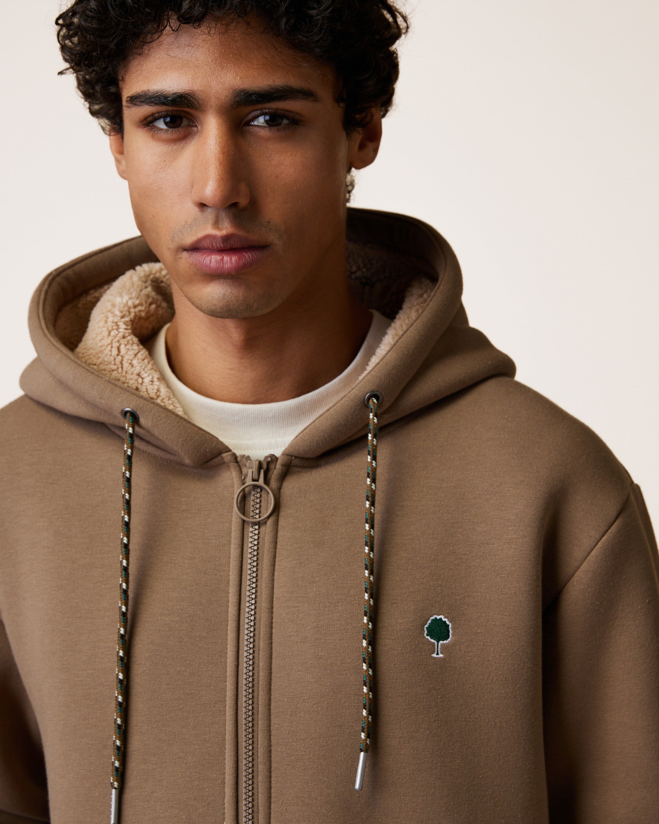 sweat-marron-coton-polyester-modele-meygal-S5