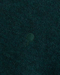 Forest green round-neck wool jumper