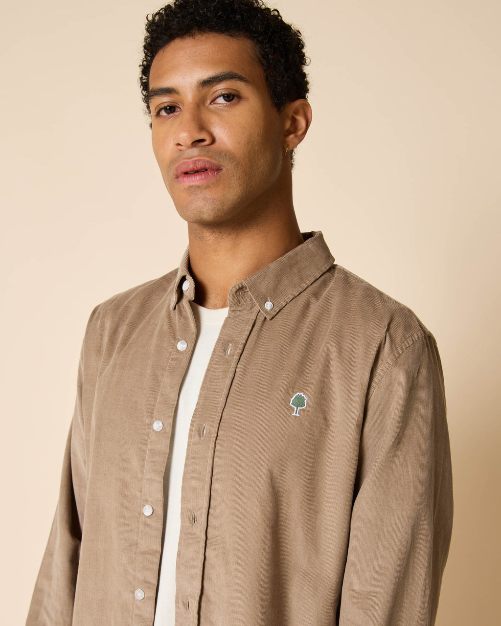 Dark beige shirt