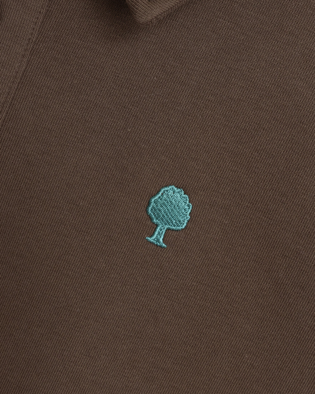 Sweatshirt in Schokoladenbraun