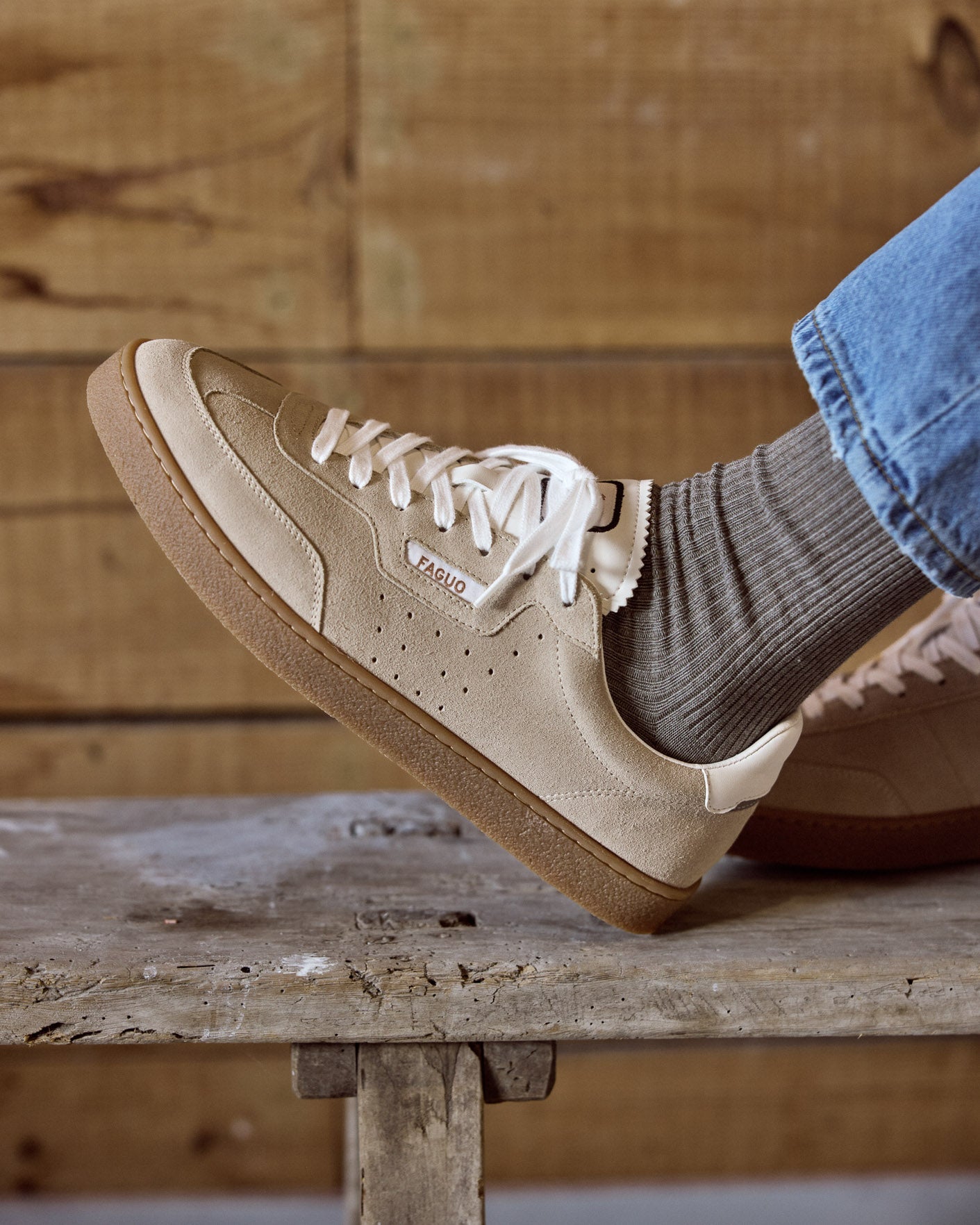 baskets-basses-beige-polyester-modele-lumbo-P6