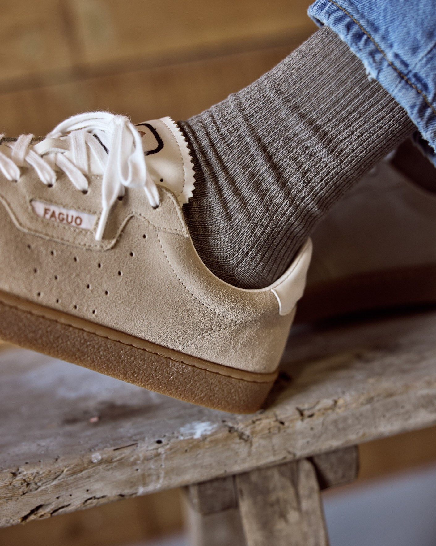 baskets-basses-beige-polyester-modele-lumbo-P8