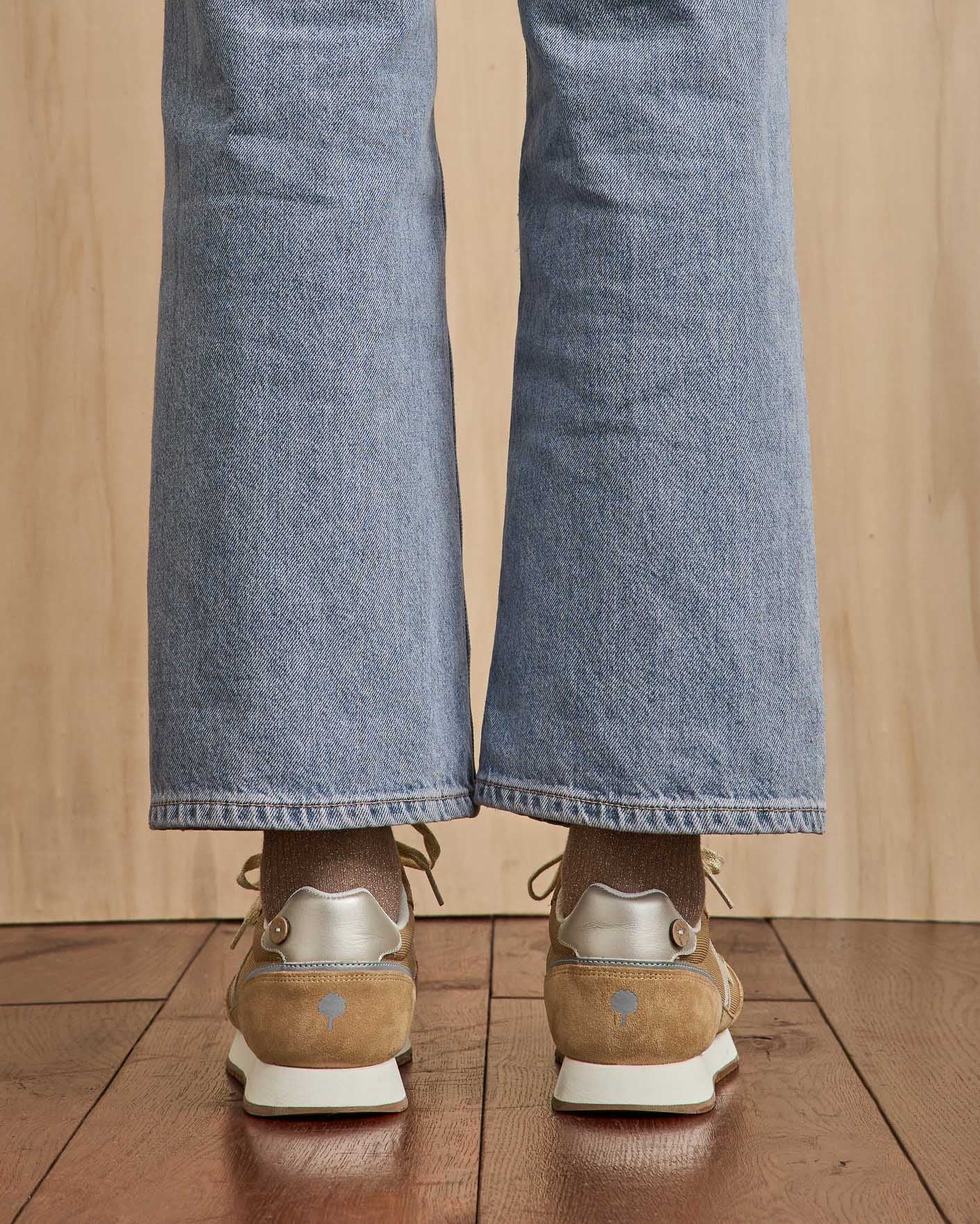 running-beige-doree-polyester-recycle-modele-elm-P7
