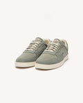 Baskets en toile kaki foncé