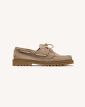 Chaussures bateau beige