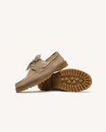 Chaussures bateau beige