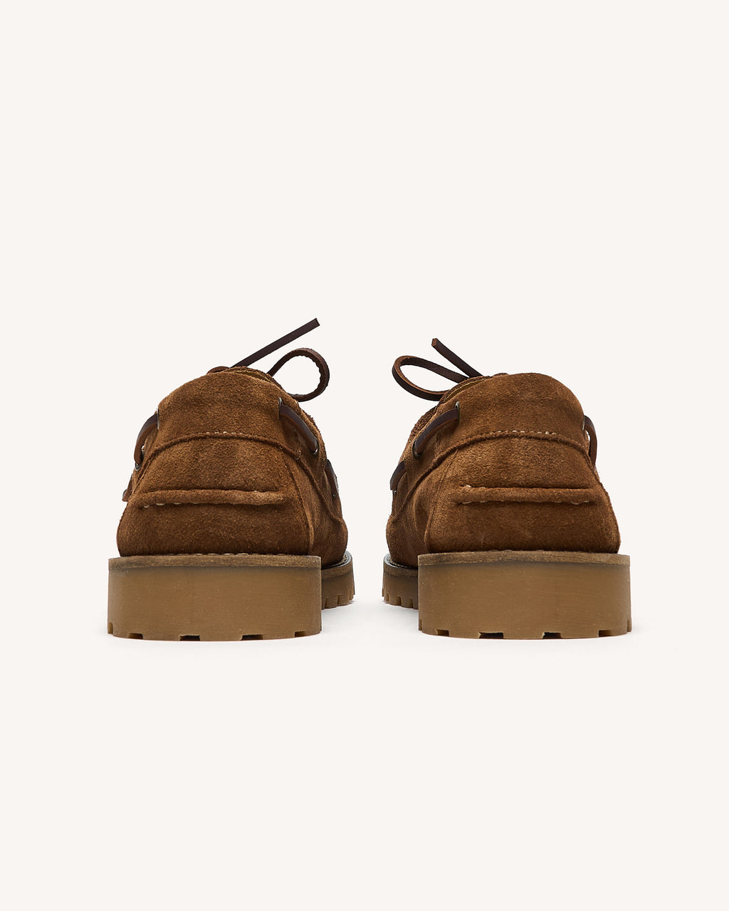 Chaussures bateau camel