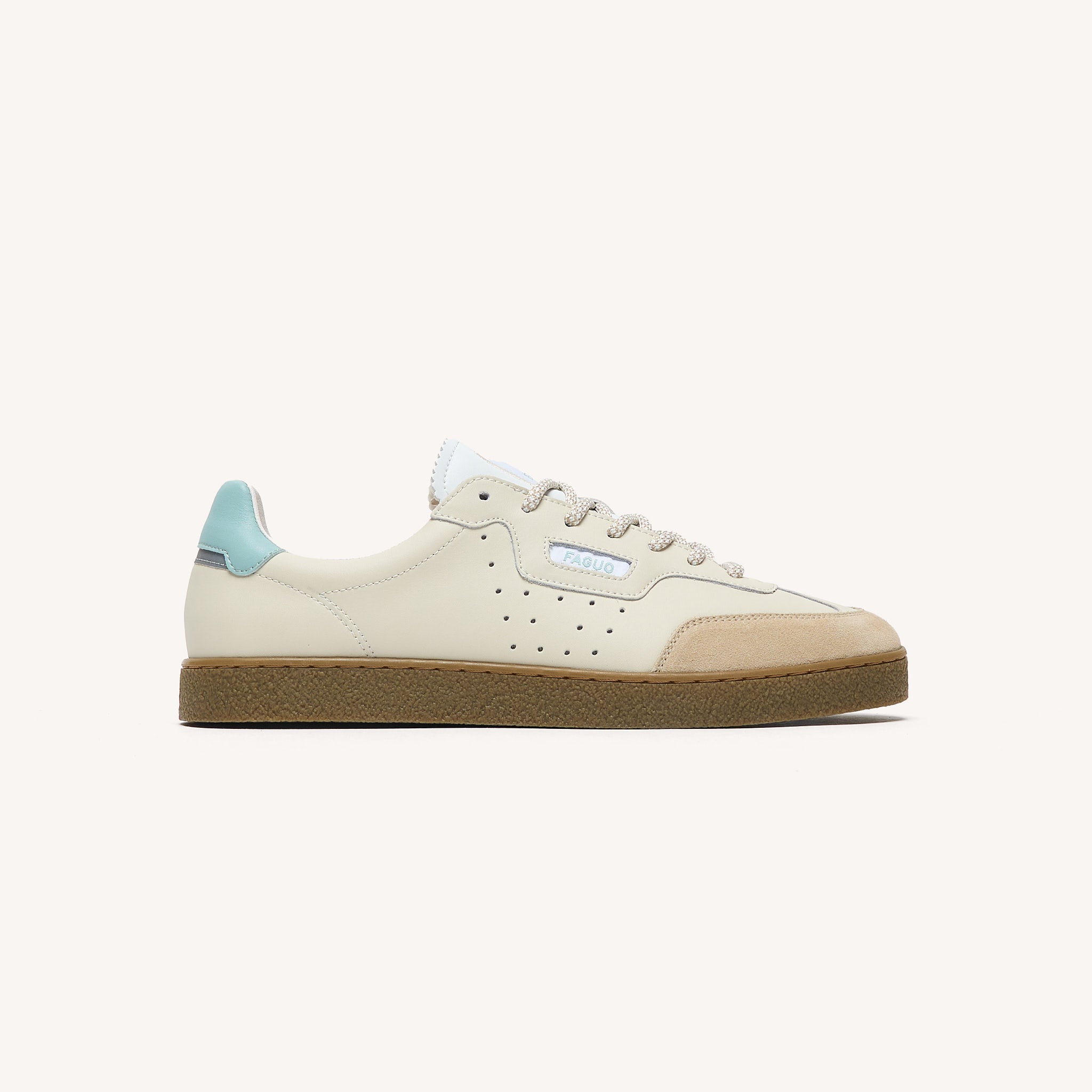 Lumbo leather-sue SS26 Ecr58