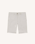 Ecru cotton bermuda shorts - SAULIEU