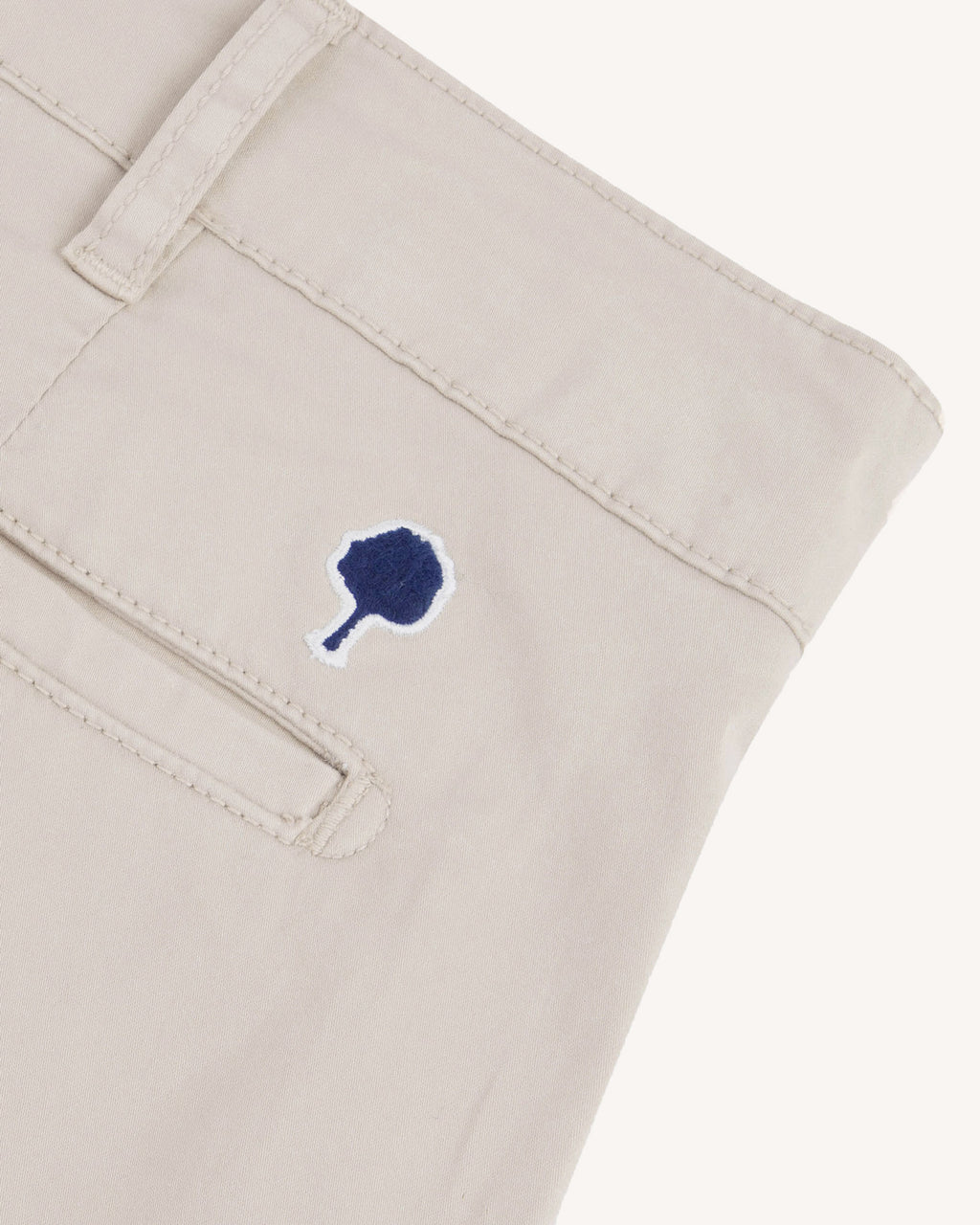 Ecru cotton bermuda shorts - SAULIEU