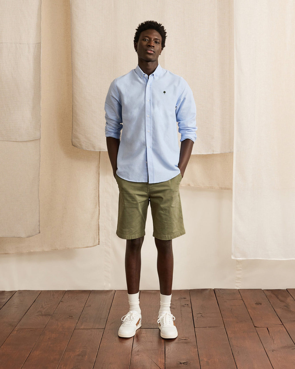 chemise-bleu-ciel-coton-modele-ivoy-2-S1