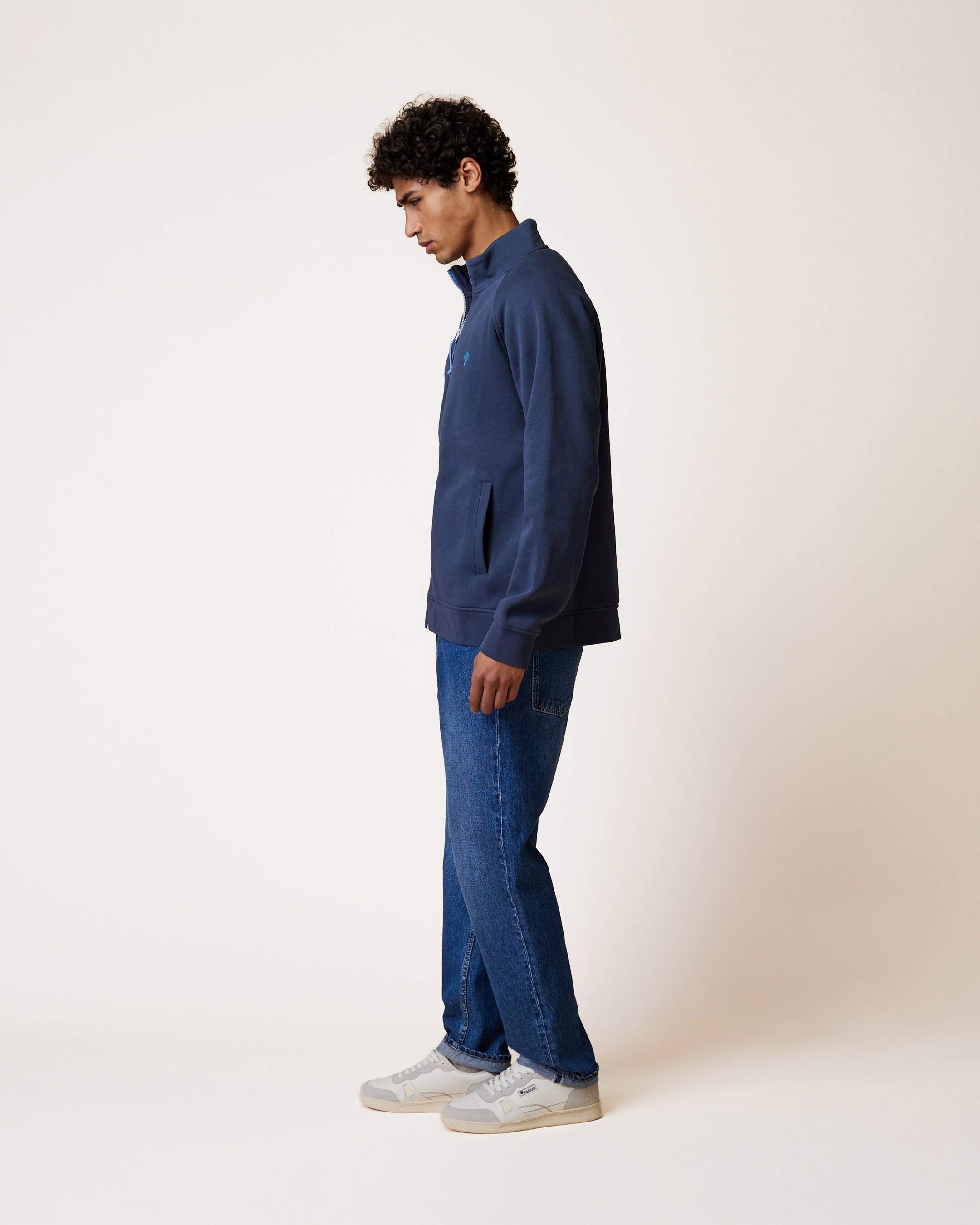 sweat-marine-grise-coton-modele-horte-S2