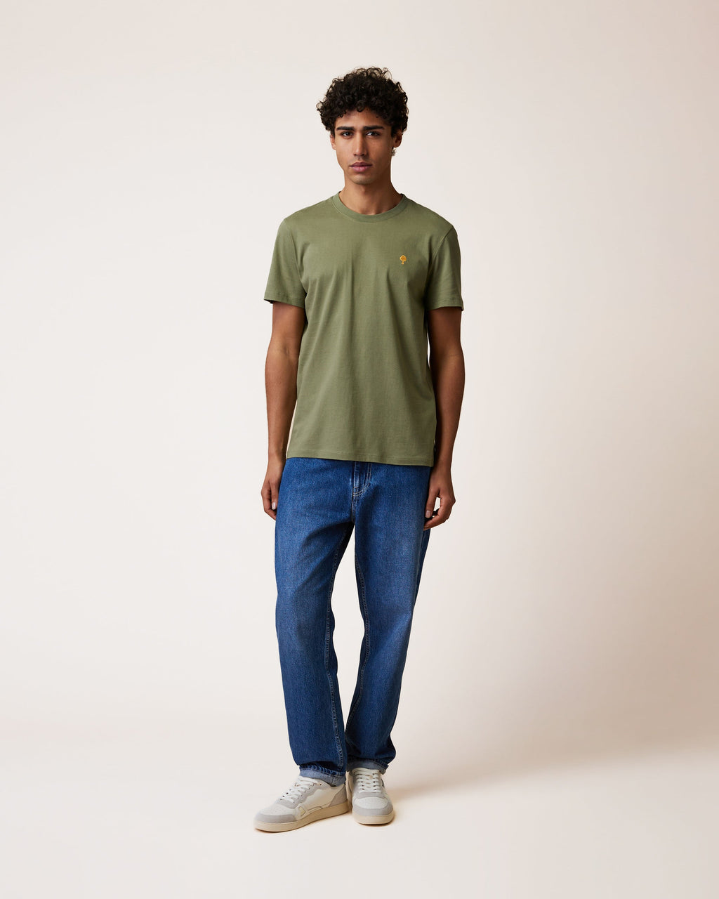t-shirt-kaki-coton-modele-arcy-S1