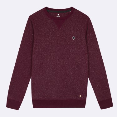 PORTO ROUND COLLAR SWEATER IN RECYCLED COTTON