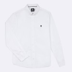WHITE CLASSIC SHIRT IN  COTTON