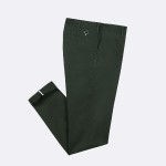 LEAF GREEN PANTS IN COTTON
