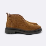 CAMEL BOOTS IN SUEDE