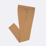 Beige pants in cotton & linen