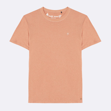 Terracotta t-shirt in cotton