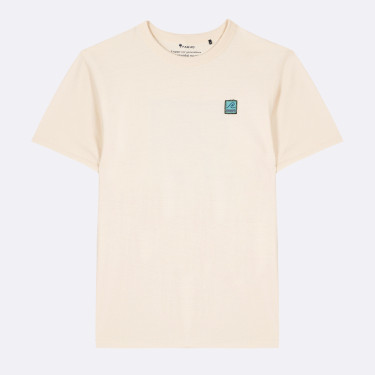 T-Shirt en coton recyclé ecru